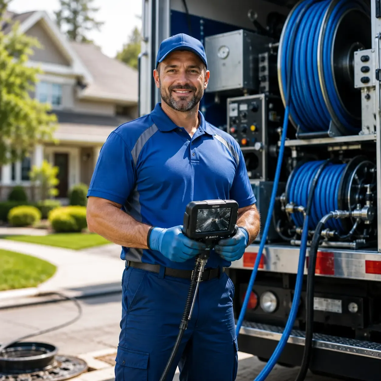 Local outdoor drain cleaning specialists in Santa Fe Springs, CA